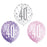 Age 40 Asst Birthday Balloons (6pk) - Pink