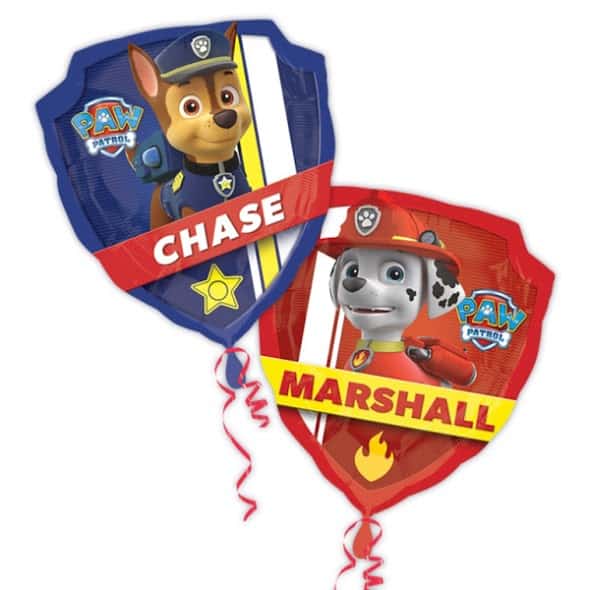 Foil Paw Patrol Super Shape Balloon (2 Sided)