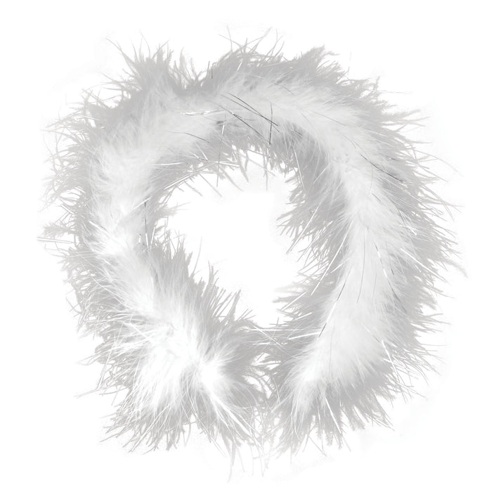 White Feather Headband - The Ultimate Balloon & Party Shop