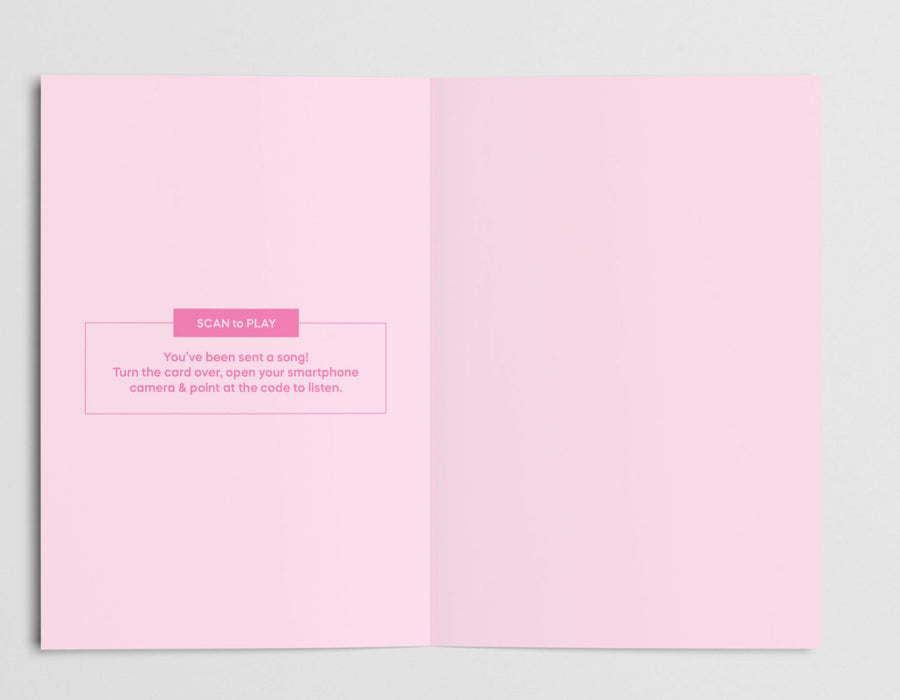 Say It With Songs Card - Happy Birthday (Pink)