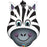 Large Animal Head Foil Balloon - Zebra - The Ultimate Balloon & Party Shop