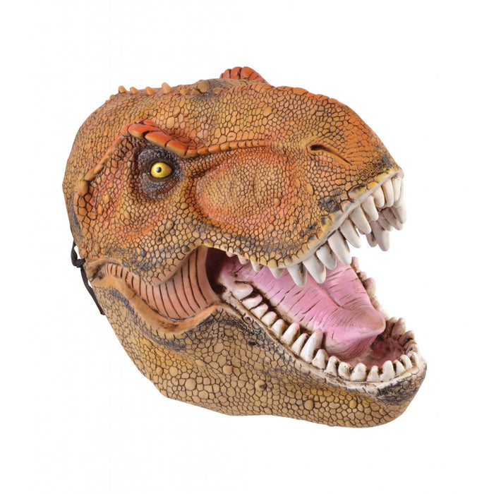 Rubber Overhead Animal Mask - Dinosaur