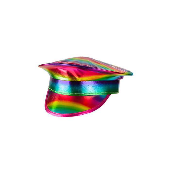 Rainbow Captains Cap