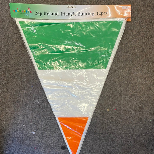 Irish Triangular Bunting 24ft (Large)