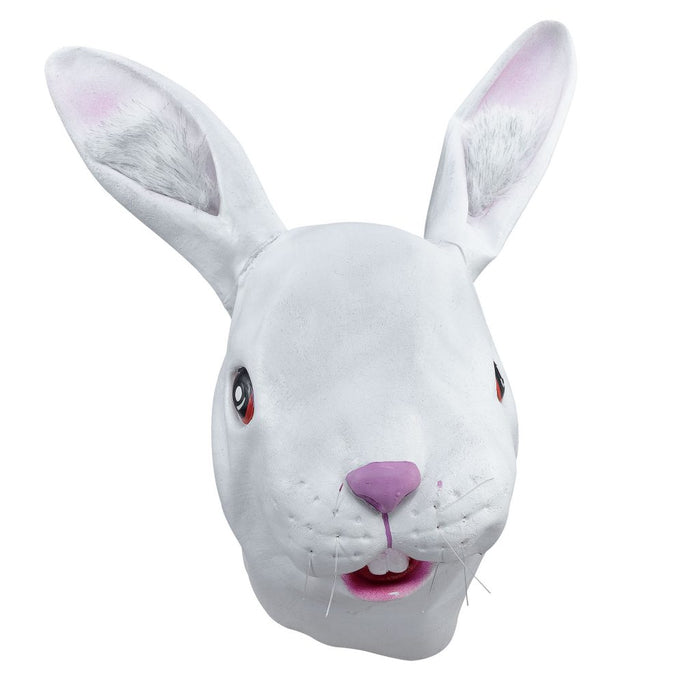 Rubber Overhead Animal Mask - Rabbit