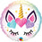 18” Foil Balloon - Unicorn Lashes - The Ultimate Balloon & Party Shop