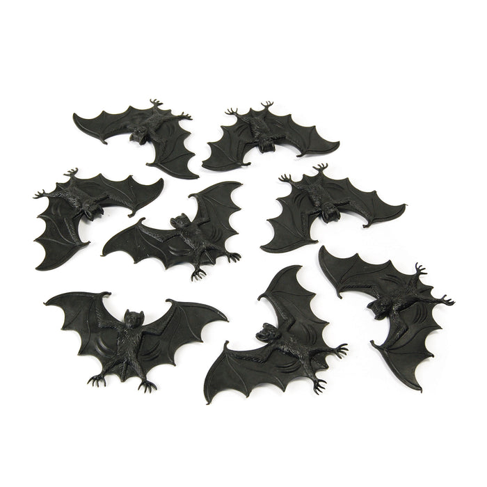 Creepy Black Bats (8pk)