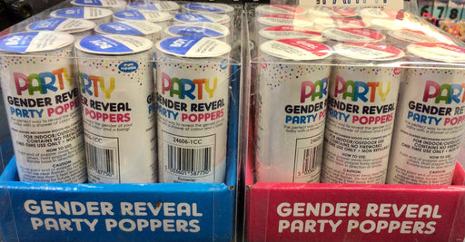 Gender Reveal Party Popper