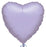 Heart Shaped Foil Balloon - Lilac - The Ultimate Balloon & Party Shop
