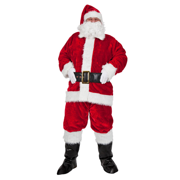 Luxury Plush Santa Suit (8pc)