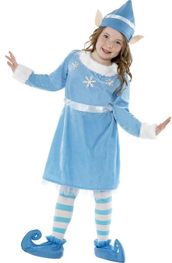 Child's Snowflake Elf Costume - The Ultimate Balloon & Party Shop
