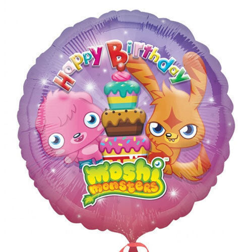 Moshi Monsters Birthday Foil Balloon