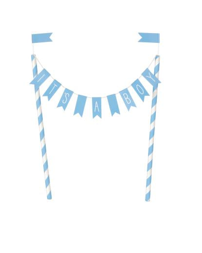 Cake Topper Bunting - It’s A Boy