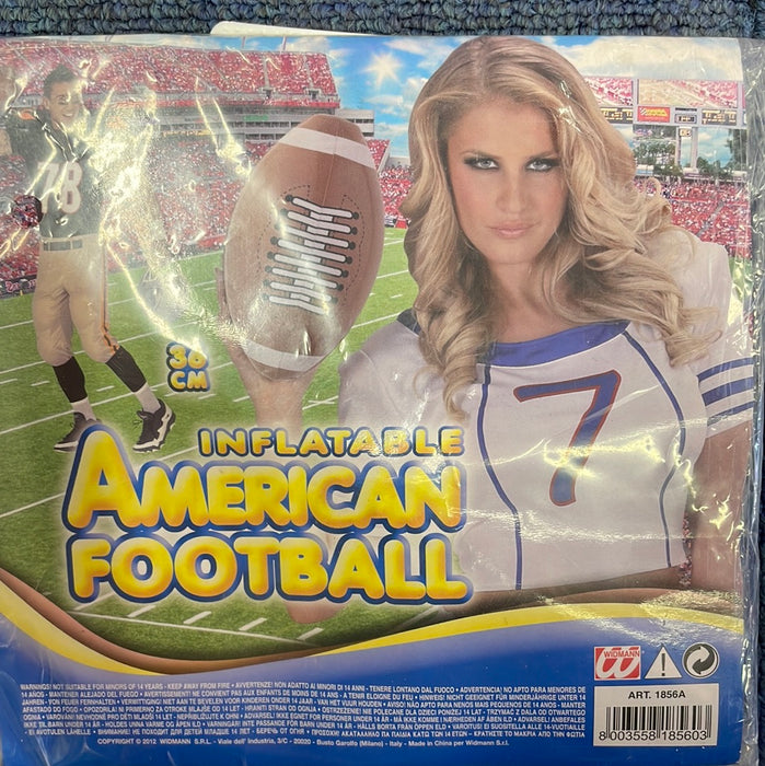 Inflatable American football