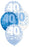 Age 40 Asst Birthday Balloons (6pk)