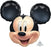 25" Foil Mickey Head Disney Balloon