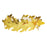 Roman Laurel Leaf Headband - Gold