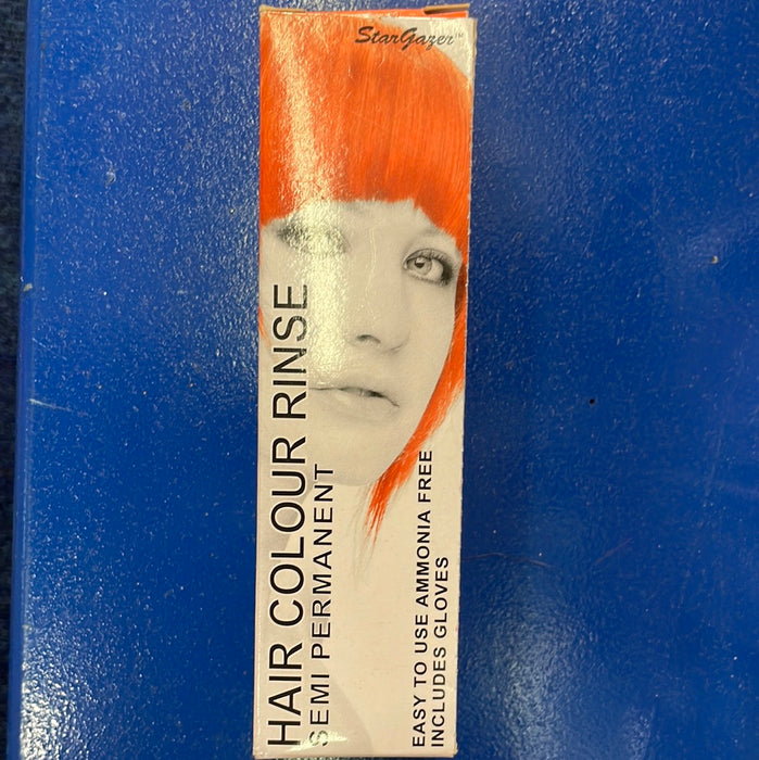 Hair dye uv red