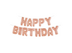 Happy Birthday Balloon Banner in Rose Gold - The Ultimate Balloon & Party Shop