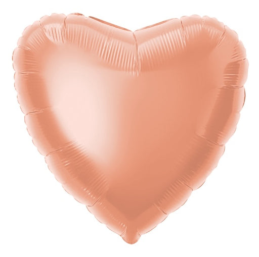 Heart Shaped Foil Balloon - Rose Gold
