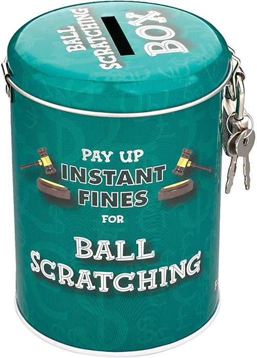 Fines Tin Money Box - Ball Scratching - The Ultimate Balloon & Party Shop