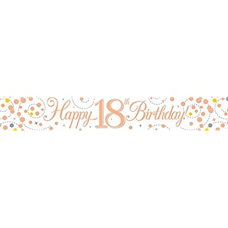 18th Birthday Banner