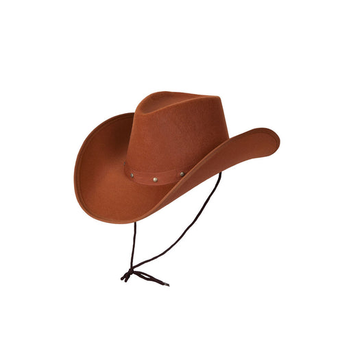 Texan Cowboy Hat - Light Brown