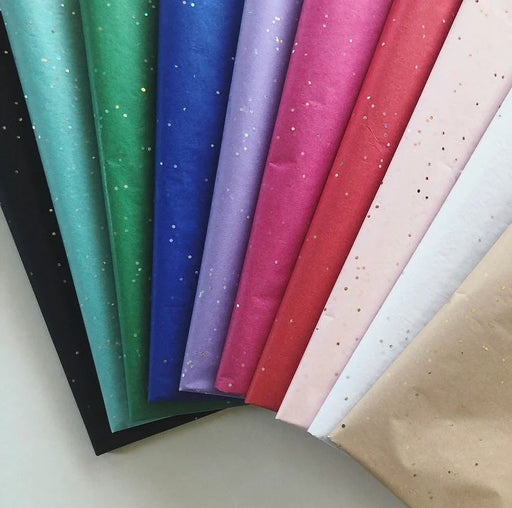 Glitter Tissue Paper - Asst