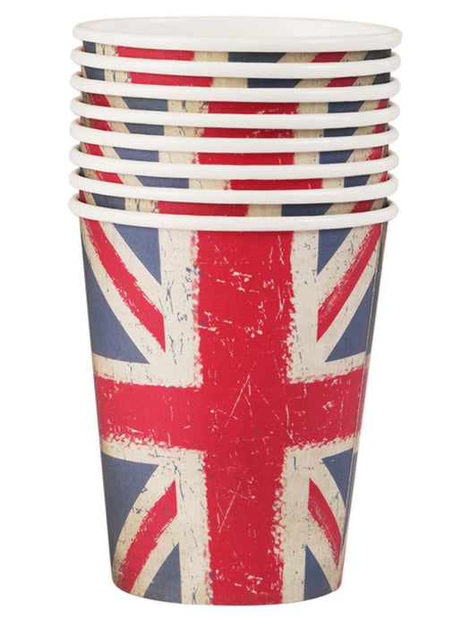 Union Jack  Vintage Party Cups