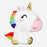29" Foil Unicorn Satin Rainbow Balloon