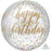 Orb Happy Birthday Foil Balloon - Confetti Fun - The Ultimate Balloon & Party Shop