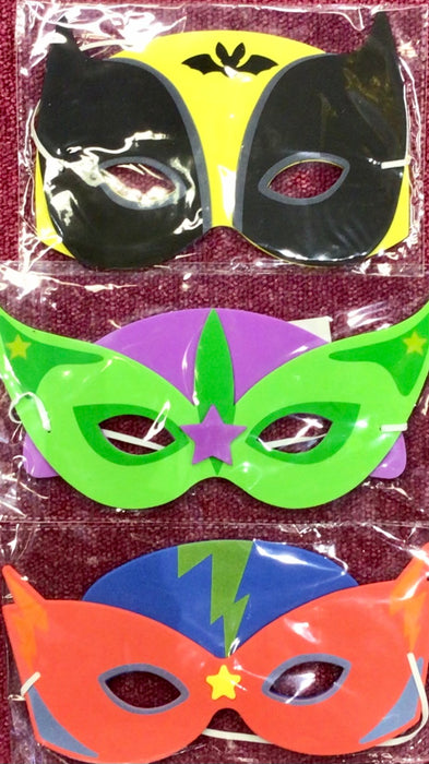 Foam Face Mask - Super Heroes