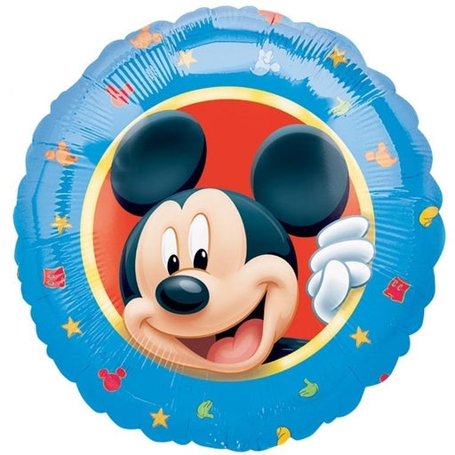 18" Foil Mickey Mouse Printed Balloon (Blue)