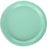 Round Paper Plates - Mint Green