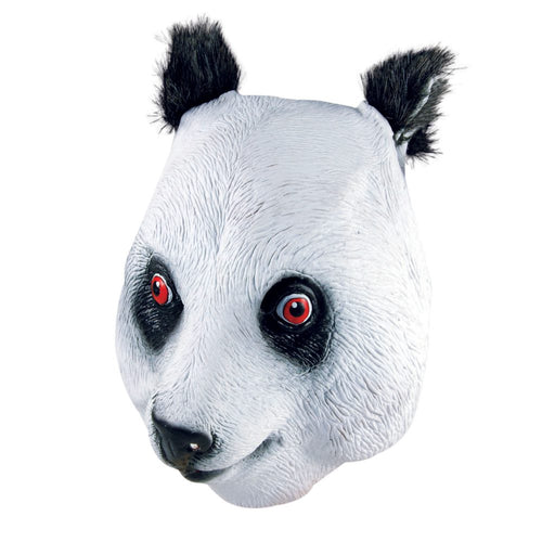 Rubber Overhead Animal Mask - Panda