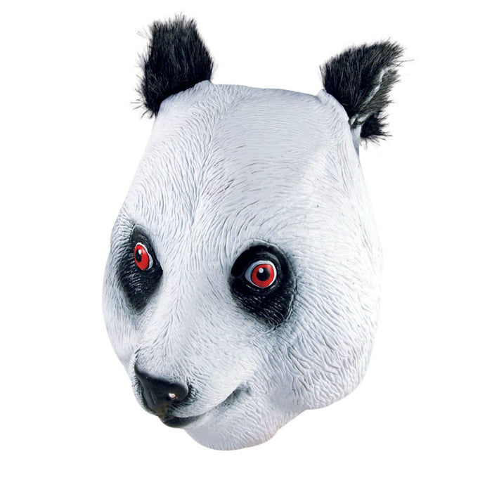 Rubber Overhead Animal Mask - Panda