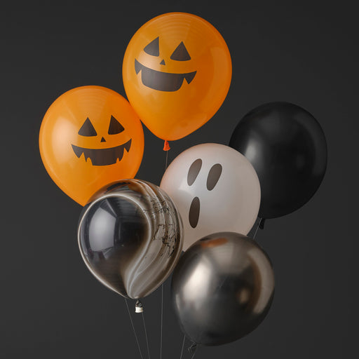 Hello pumpkin balloon bundle (6pk)