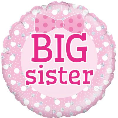 18" Foil Big Sister Balloon