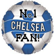 18" Foil No.1 Football Fan Balloon - Chelsea