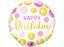 18" Foil Happy Birthday Pink & Gold