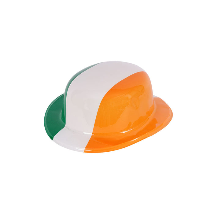 Ireland Flag Plastic Bowler Hat
