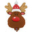 Supershape Foil Christmas Balloon - Reindeer Head - The Ultimate Balloon & Party Shop