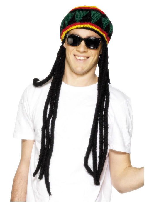 Jamaican Rasta Hat With Braids