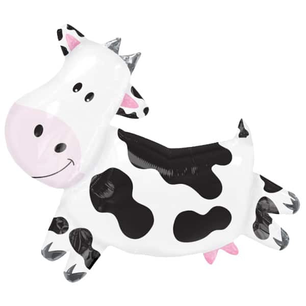 Large Animal Shape Foil Balloon - Cow