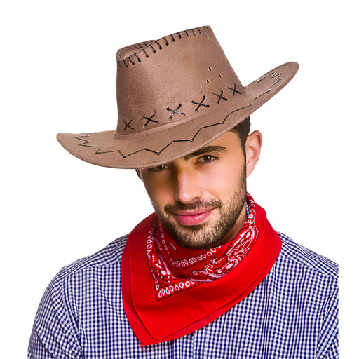Cowboy Paisley Bandana - Red
