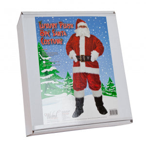 Luxury Plush Santa Suit (8pc)