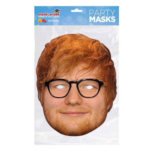 Ed Sheeran Mask - The Ultimate Balloon & Party Shop