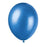 Latex Plain Balloons - Metallic Blue (10pk)