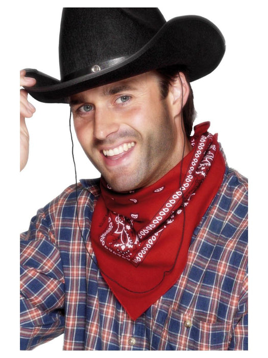 Cowboy Bandana - Red