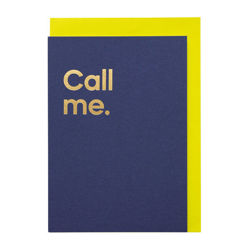 Say It With Songs Card - Call Me